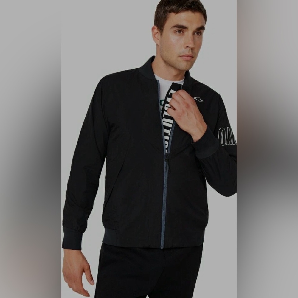 Oakley Mens Enhance Wind Warm Mil Jacket, Size Large